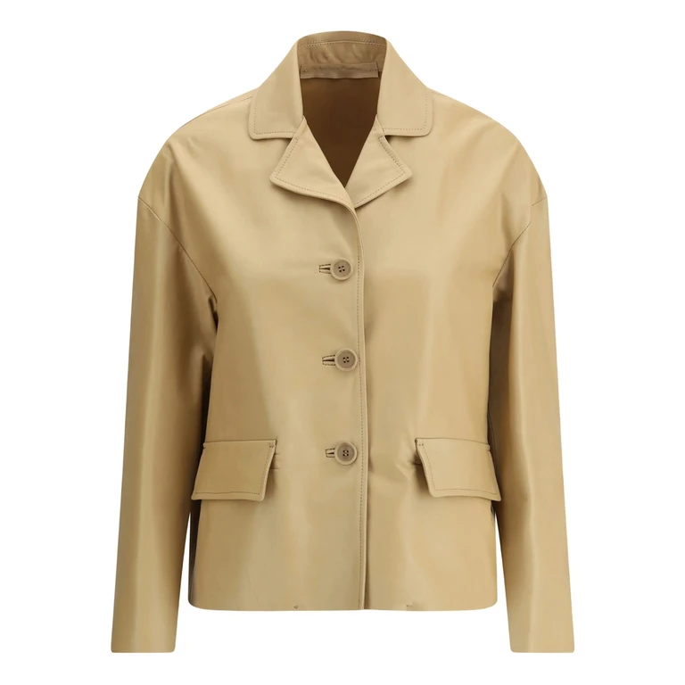 Leather Blazer