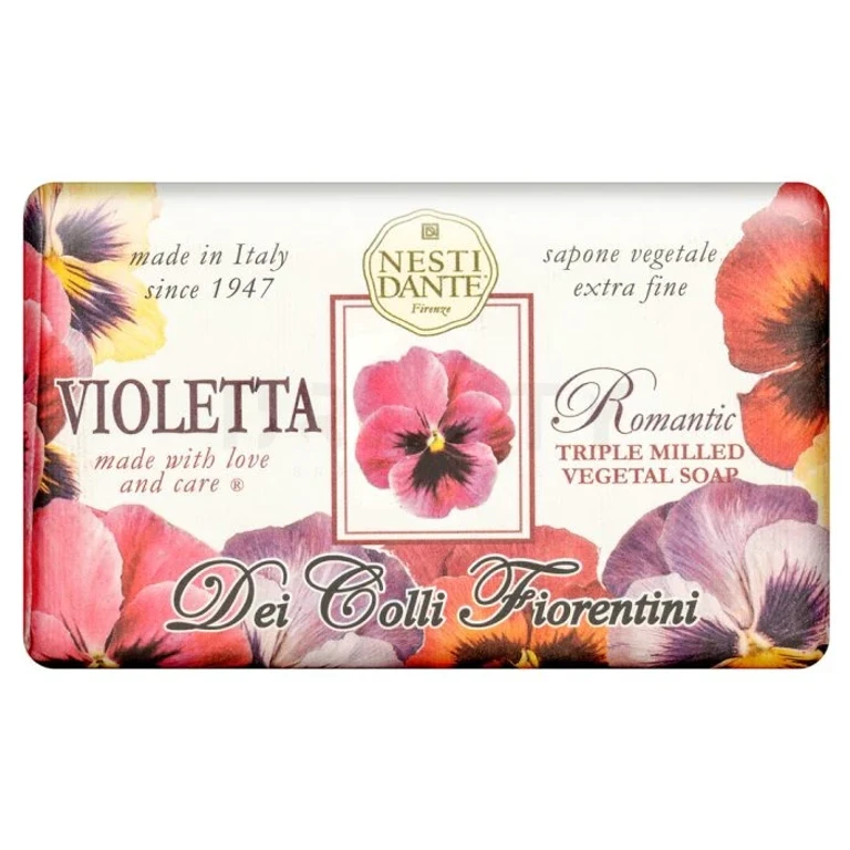 Dei Colli Fiorentina Triple Milled vegetable soap Violetta Romantic 250 g