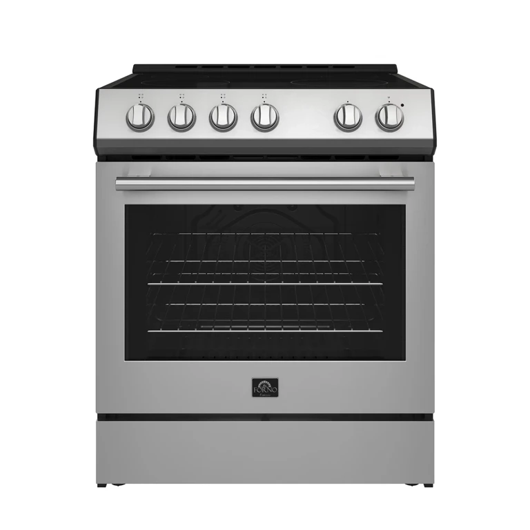 Leonardo Espresso 30' Slide-In Electric Range in Stainless-Steel (Stainless Steel):- Stainless Steel