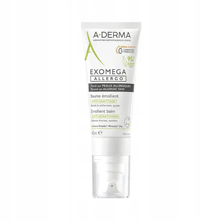 A-Derma Emollient Balm for Allergic and Atopic Skin Exomega Allergo (Emollient Balm) - Variant: 40 ml