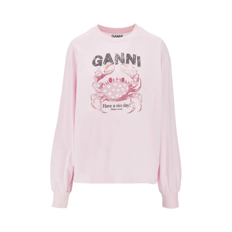 Jersey t-shirt with 'Crab' print Woman XS