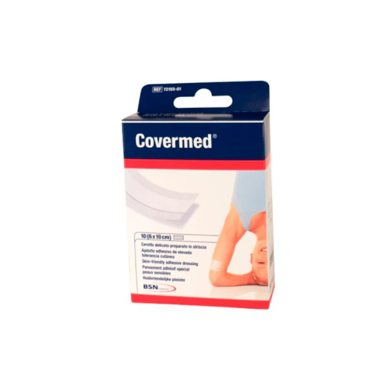 Bsn Medical Adhesive Plaster Leucoplastic Sensitive Skin 6x10cm