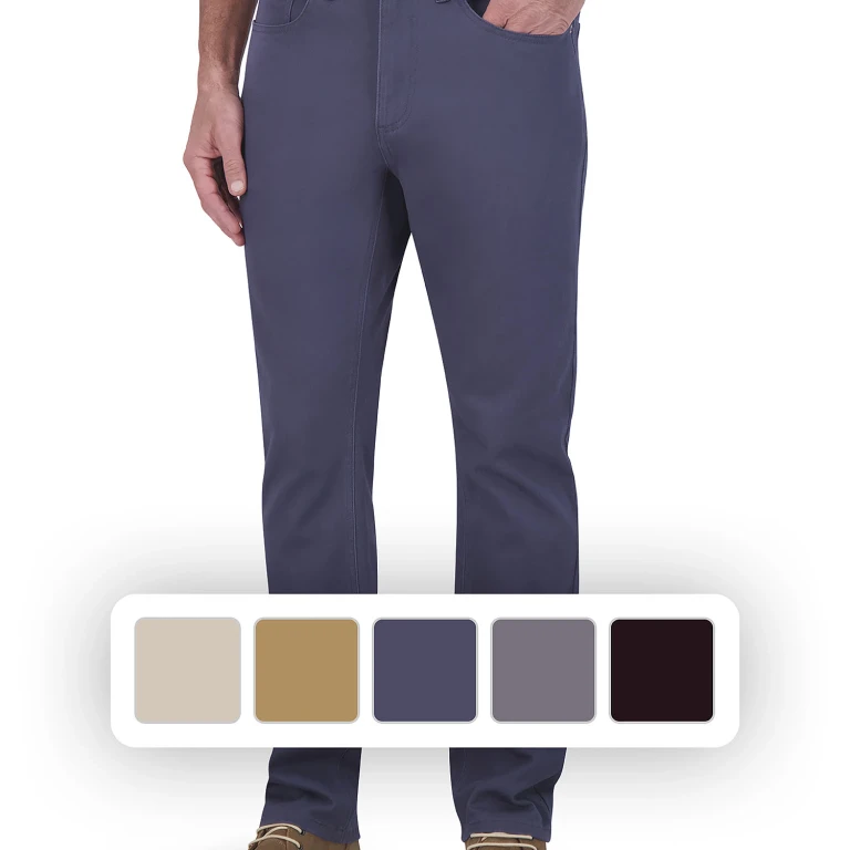 IRON PATRIOT 5 POCKET TWILL PANT - NAVY 30X30:- 30X30, Navy