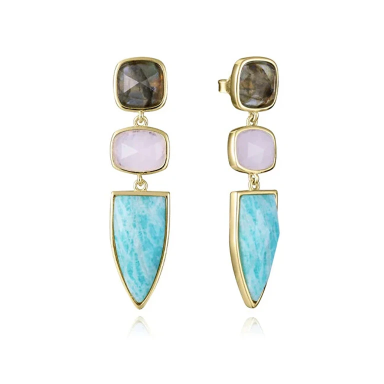 Elegant Gold-Plated Fashion Earrings 2303E100-49