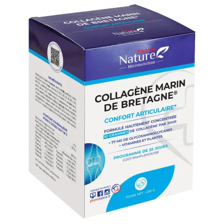 Natura Attitude Marine Collagen from Brittany Joint Comfort Grapefruit Flavour 450g