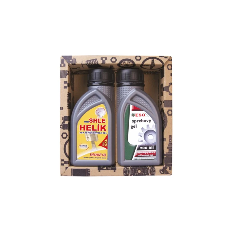 & Cosmetics ESO Shower Gift Set for Men Shower Gel 2x250 ml