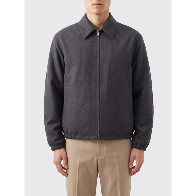 Wool Shirt Jacket (A26SB02WBTOPCHARCOAL)