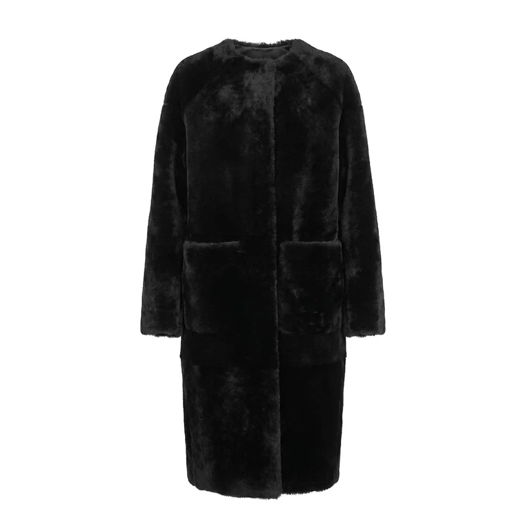 Manteau Au Genou - Noir (26106300NERO)