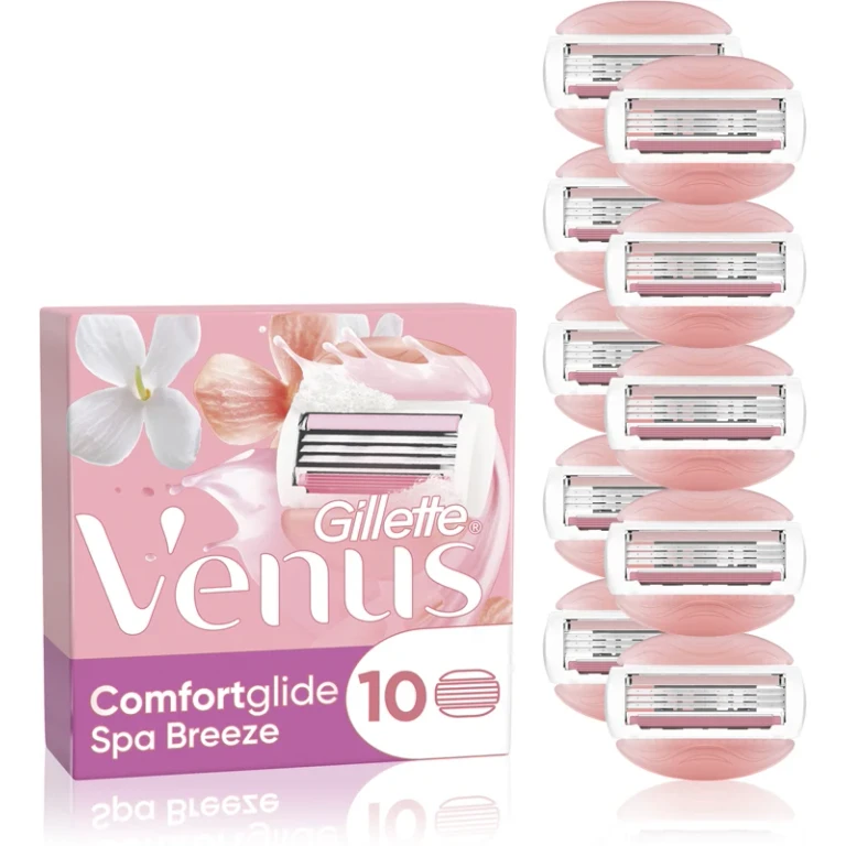 Venus Comfortglide Spa Breeze Replacement Blades 10 Pieces