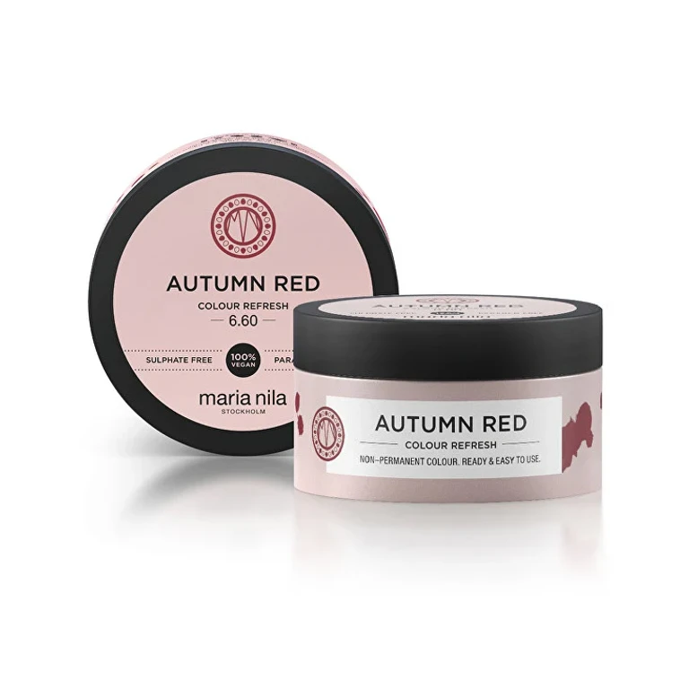 Soft nourishing mask without pigments of permanent color Autumn Red ( Color Refresh Mask) - Volume: 100 ml