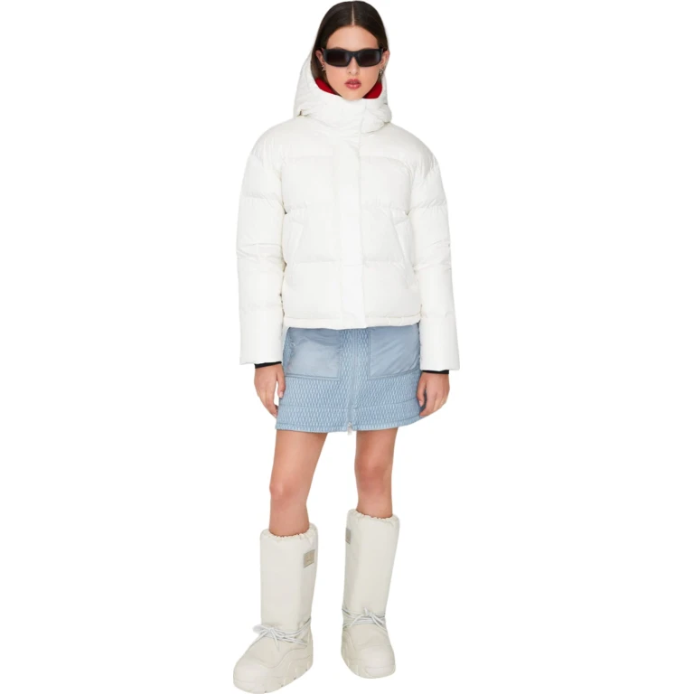 Vivian Hooded Down Puffer Jacket - Oversized - Women's