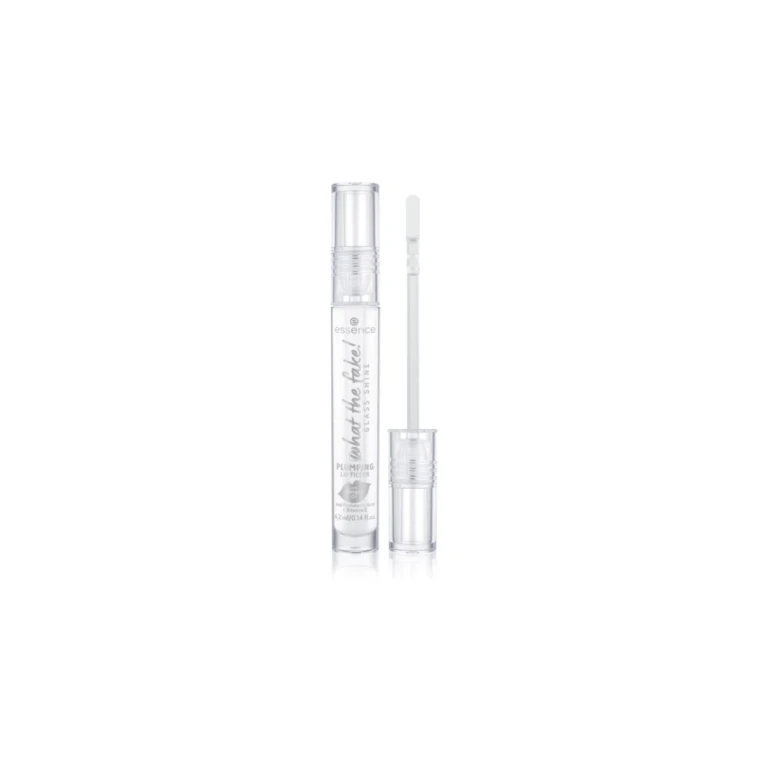 essence WHAT THE FAKE! transparent lip gloss color Oh So Glassy! 4,2 ml