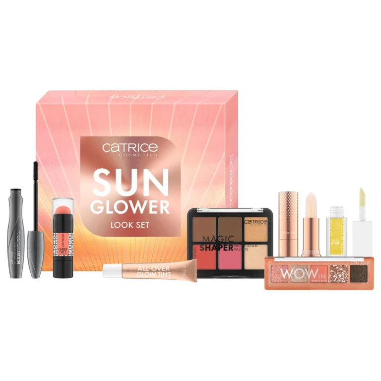 SUNGLOWER LOOK SET makeup set for una glowing skin