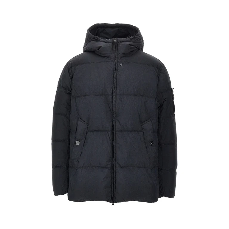 Garment Dyed Crinkle Reps Ny down jacket Man S