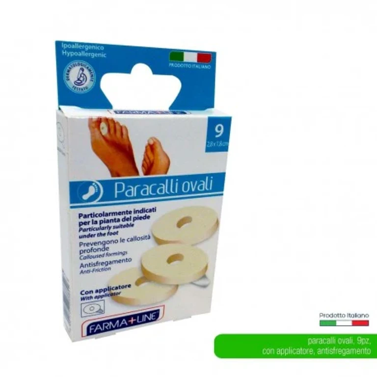 Bandagens Farmaline Ovals 9 unidades