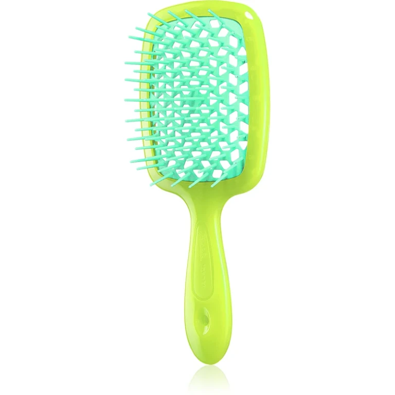Superbrush Small small flat brush 17.5 x 7 x 3 cm apple green