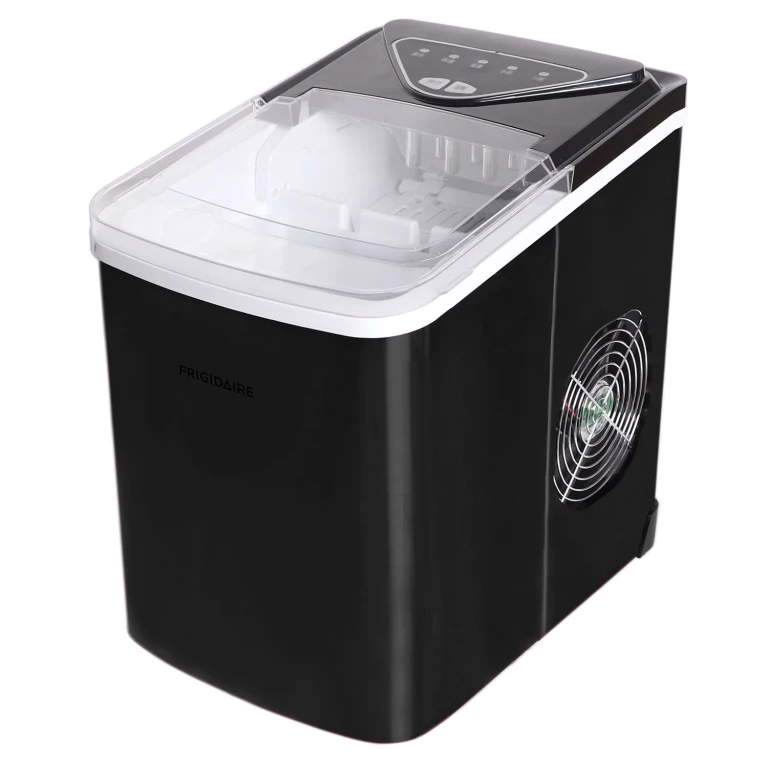 26-lb. Bullet-Shaped Ice Maker-Black:- Black