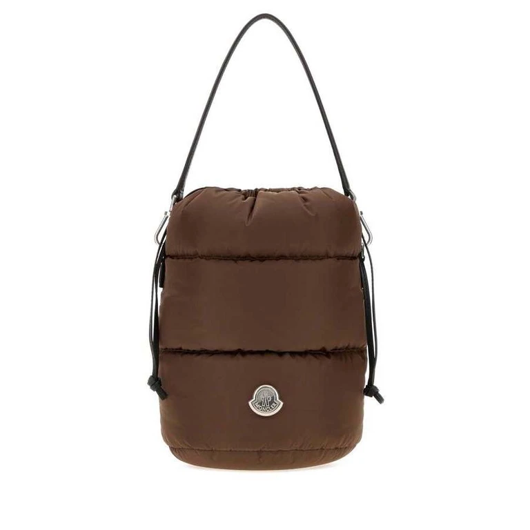 Brown Nylon Caradoc Bucket Bag 262 Borse A Secchiello