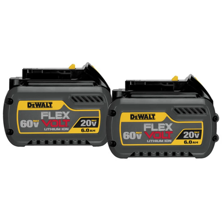 DCB606-2 20V/60V MAX FLEXVOLT 6Ah Battery (2-Pack)