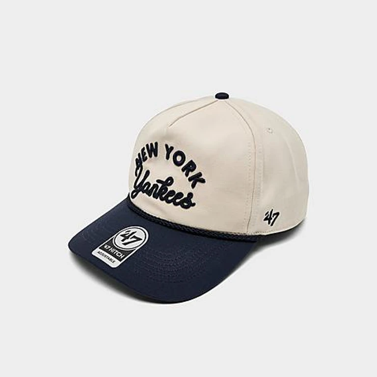 '47 New York Yankees MLB Rope Script Hitch Snapback Hat
