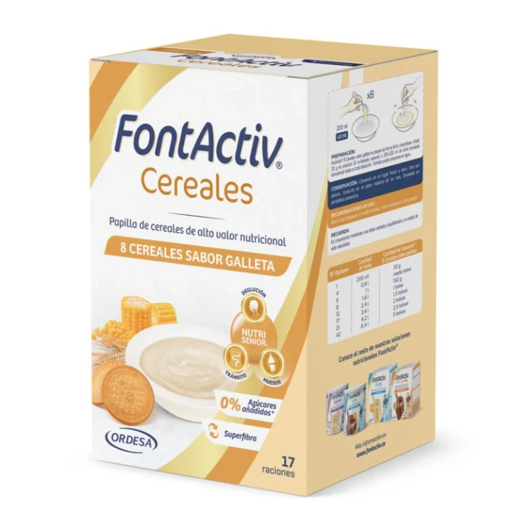 FontActiv 8 Cereals and Biscuits 500g