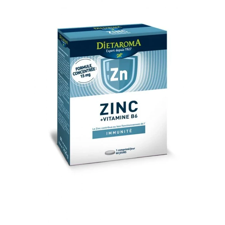 Diet Zinc Vitamins B6 60 tablets