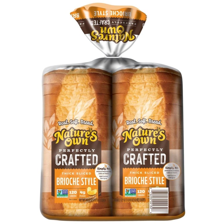 Perfectly Crafted, Thick Sliced Brioche Bread 22 oz., 2 pk.