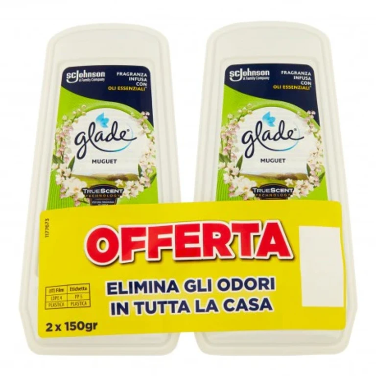 Odor Absorber Twin Pack, Home and Wardrobe Air Freshener, Lily of the Valley 2 X 150G