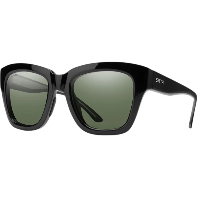 Sway Sunglasses - Black - Chroma Pop Gray Green Lens - Women's