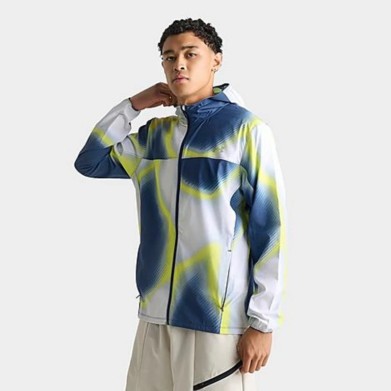 Velociti Storm Chaqueta de Running en Blackout Navy/Silver