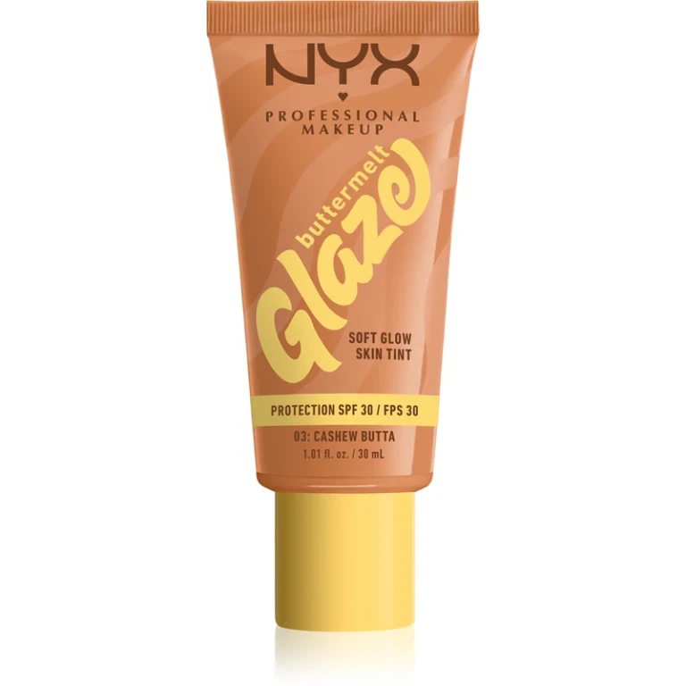 Professional Makeup Buttermelt Glaze Illuminating Tinted Lotion SPF 30 Color 03 Cashew Butta 30 ml
