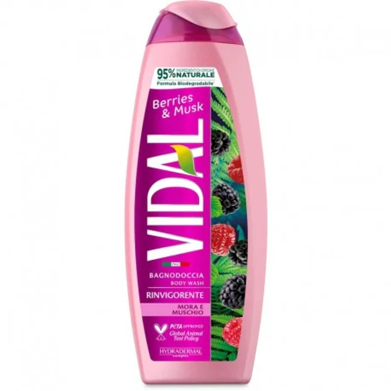 Shower gel 500 Ml Blackberry & Musk