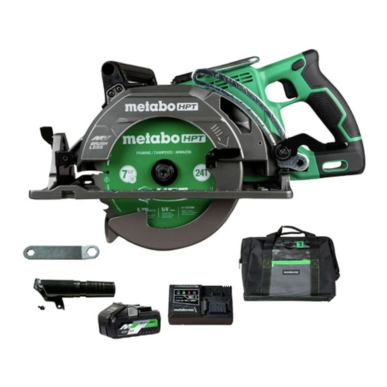 MultiVolt 36V Brushless Lithium-Ion 7-1/4 in. Cordless Rear Handle Circular Saw Kit (4 Ah)
