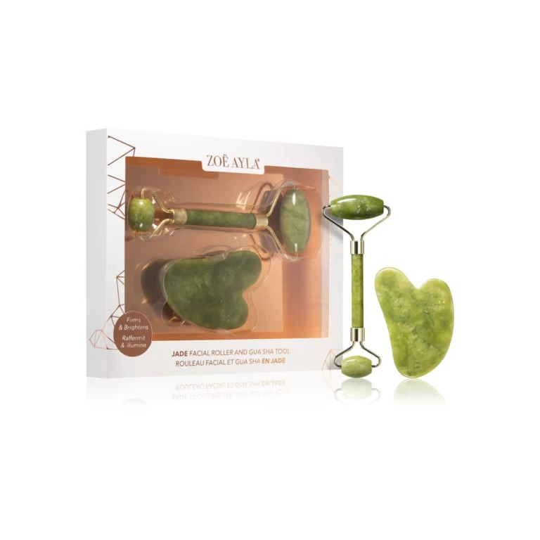 Jade Roller And Gua Sha Face Gift Box Tool