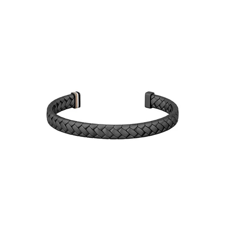 Men's Solid Black Bracelet 1580673