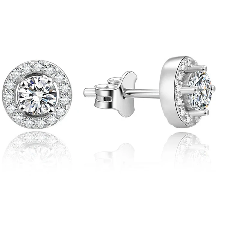 Silver Stud Earrings AGUP1191 / 7