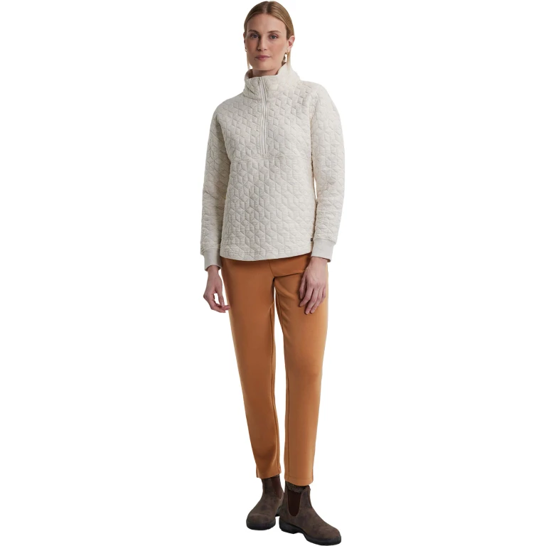 Freya 1/2 Zip Long Quilted Sweater - Women's