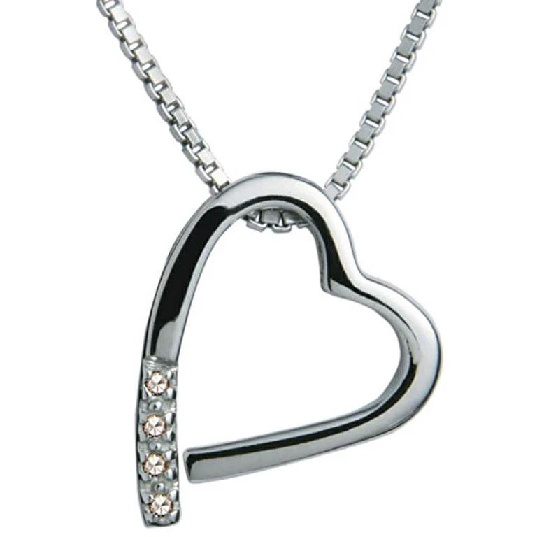 Necklaces Hot Diamonds Just Add Love Memories Dp100
