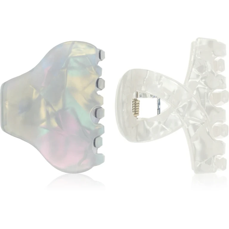 Clipstar Pearly Frost Hair Clip M 2 Pieces