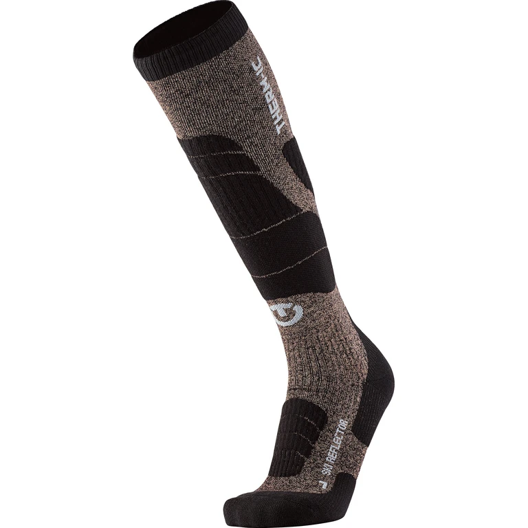 Merino Reflector Ski Socks - Unisex