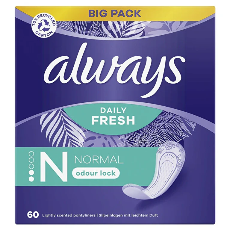 Dailies Normal Fresh & Protect panty liners 60 pcs