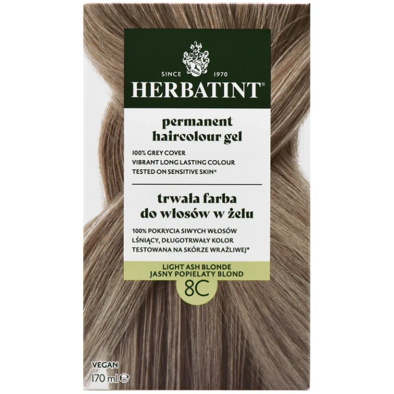 Permanent Hair Color Gel 170ml 8C
