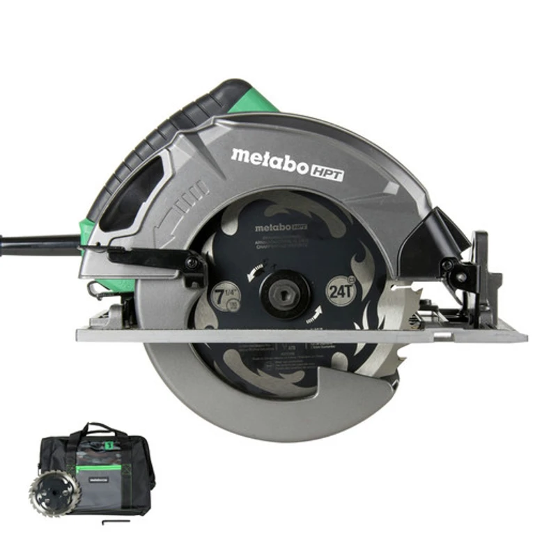 C7SB3M 15 Amp Single Bevel 7-1/4 in. Corded Circular Saw with Blower Function, and Aluminum Die Cast Base