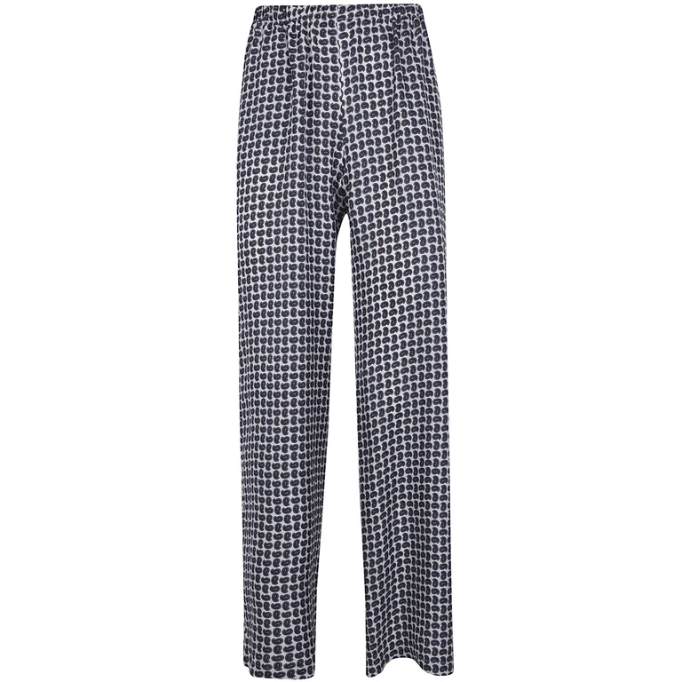 Elastic Waist Wide Leg Trousers