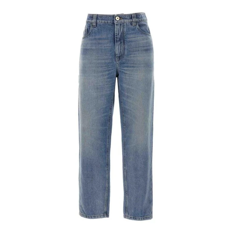 Wolight Blue Straight Trousers