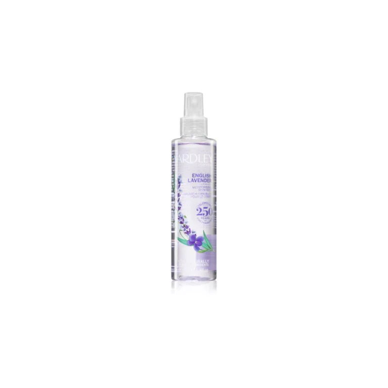 English Lavender women's body moisturizing spray 200 ml