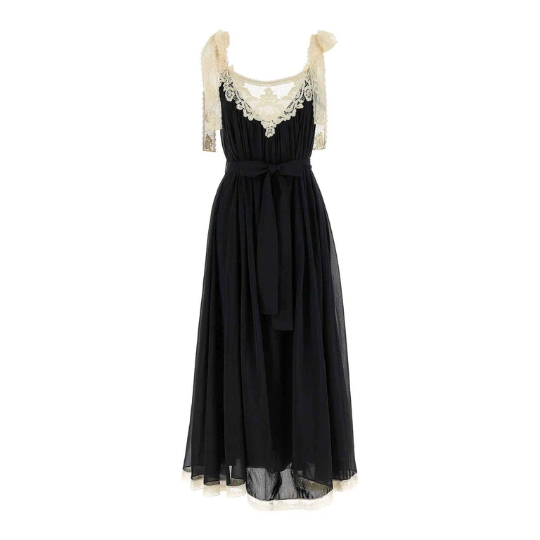 Zimmermann Robe Au Genou - Blanc (9030DSS264BLK)