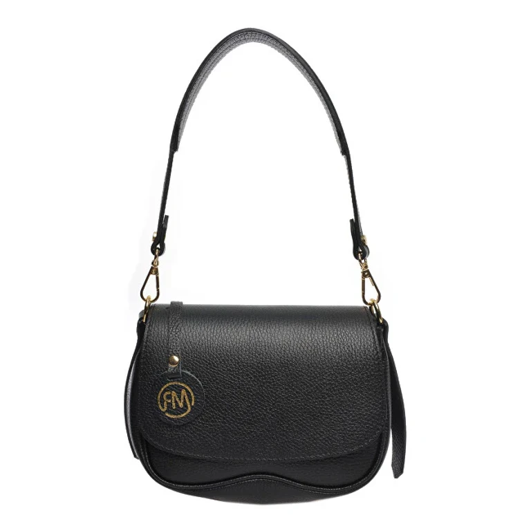 Women's Leather Handbag 1858 black