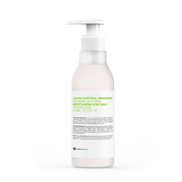 Argan and Aloe Body Milk Botánicapharma 250ml