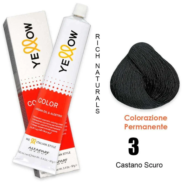 Yellow Color Permanent 3.0 100Ml